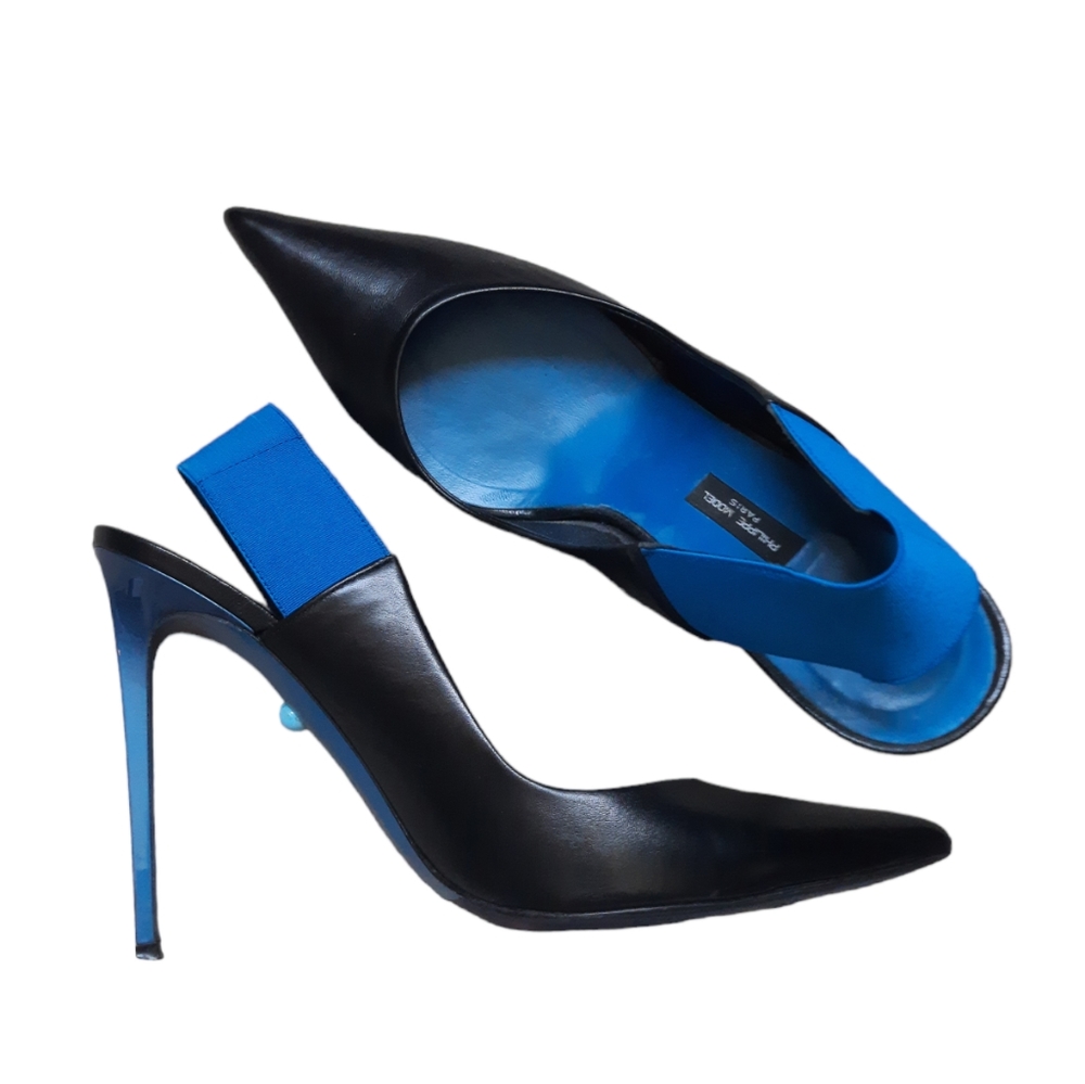 Phillipe Model High Heel Slingbacks, Size 9